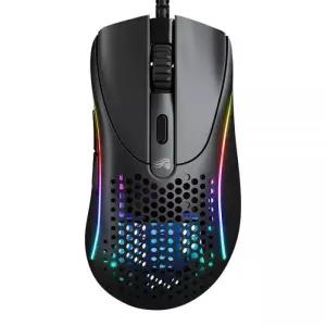 글로리어스 유선 게이밍 마우스 트랭킹 가속 정밀한 움직임 블.랙