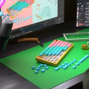 글로리어스 크로마키 장패드 영상 촬영 배경 제거 스트리머 1P