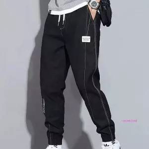 빳빳한 바지 조거 코튼 조커 팬츠 밴딩 간절기 허리 편한cde928