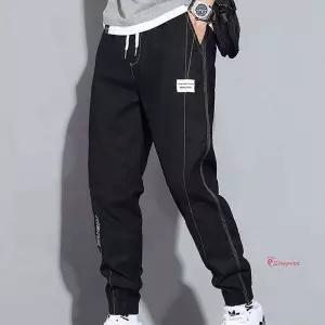 빳빳한 간절기 바지 팬츠 조커 허리 코튼 조거 밴딩 편한pqr532