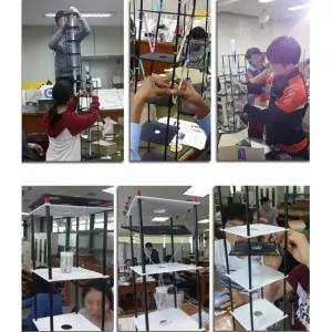 건물 건축물 내진설계 만들기 지진 실험 키트 학습용 탐구대회 과학완구 두뇌개발