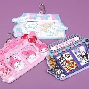 산리오 증명사진 홀더 가방고리 열쇠고리 키링 (46779460)