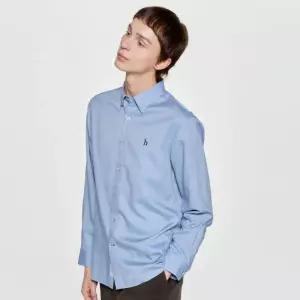 [백화점 정품] 헤지스 [25FW] 남성 캐시미어 혼방 셔츠 HZSH5D403B2