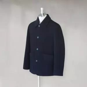 [백화점 정품] 헤지스 남성 멜란지 울 하프코트 HZCO5D502N2