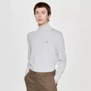 [백화점 정품] 헤지스 남성 울 솔리드 터틀넥 긴팔니트 HZSW5D434G1