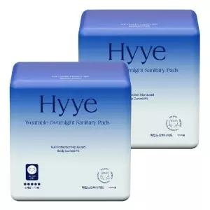 혜 입는 오버나이트 대형 6P 1팩+1팩 팬티형 생리대