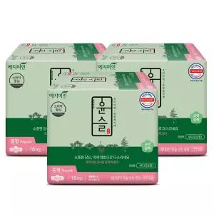 예지미인 윤슬 순한 중형 16매 x 3팩 날개형