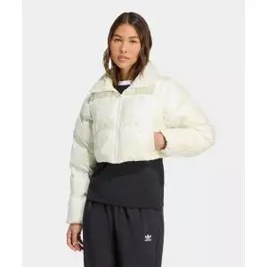 ㅇ매장정품ㅇ 아디다스 ADIDAS 글로시 투인원 크롭 퍼퍼 - 화이트 JX2990 114730