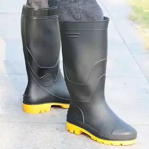 [셀러에이드]남자 레인 부츠 장화 남성 슈즈 롱장화 2색 남성레인부츠