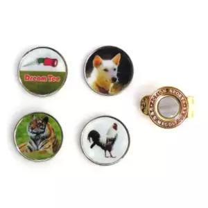 [골드스마일]미스터 골프 볼마커 필드 악세사리 애니멀 볼 마크 골프볼마커