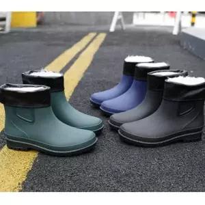 [셀러에이드]남성 털 장화 3색 캐주얼 슈즈 겨울 신발 방한화 남성스니커즈