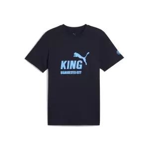 푸마 PUMA 맨체스터 시티 킹 로고 티셔츠 782696-06 444039