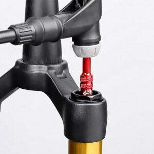 방지 알루미늄 액세서리 합금 팽창식 자전거 어댑터 포크 에어 익스텐션 MTB용 도로 변환 깍지 밸브