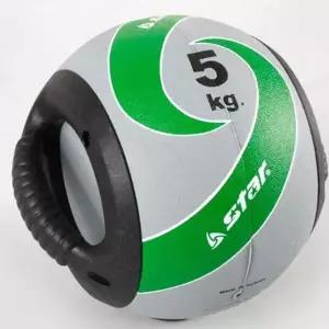 [알티피아]스타 듀얼 핸들 메디신볼 5kg 홈트 운동공 웨이트볼 케틀벨