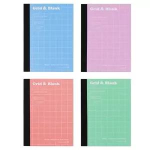 [알티피아]모닝글로리 수첩 컬러패드 수첩 (방안/무선) (랜덤1개) 방안수첩