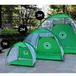 초보골프레슨 텐트형 골프연습네트 골프 스윙연습 퍼팅연습 소