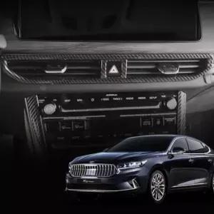 K7프리미어몰딩 프리미어 센터페시아 송풍구 카본몰딩 K7