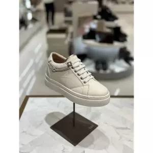 [백화점 정품] 닥스 26SS 여성 키높이 보석장식 밴딩 스니커즈 DLS601 크림화이트 DLS601GA30