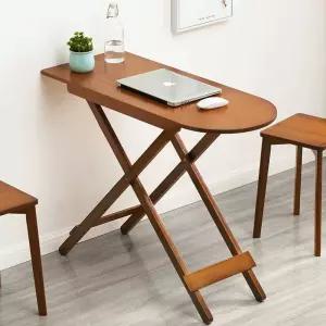 접이식 타원형 폭좁은 식탁 홈바 테이블 틈새가구