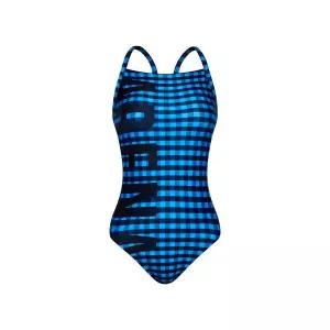 매장정품 ARENA 아레나 하이틴체크 원피스 수퍼플라이백 A5SL1PL68BLU 1258761