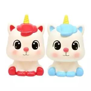 [문구] 2026 에비팝 유니콘 저금통 1개 색상랜덤 지폐 새해 연말맞이 붉은말 저축 동전 보관 귀여운 동물