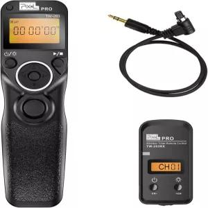 캐논 7D 시리즈 5D 50D 40D 30D 10D용 픽셀 TW-283/N3 LCD 무선 셔터 릴리스 타이머 리모컨