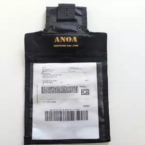 ANOA 배송 태그 - 골프 클럽 케이스 수하물에 대한 FedEx UPS DHL 라벨을 보관할 수 있는 재사용 가능한