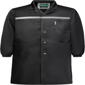 유키르티크 남성 실험실 코트 반사 롱 웨어하우스 DIY 차고 페인트 과학자 작품 스모크