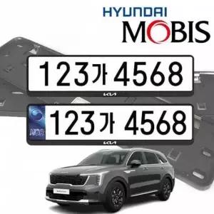 번호판 가드 쏘렌토 차량판금방지장치 번호판가드