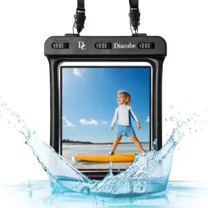 [6.5 x5.9 ] 와이드스크린 폴더블 폰을 위한 방수 폰 파우치 - 삼성 갤럭시 Z 폴드/구글 픽셀 폴드/화웨이