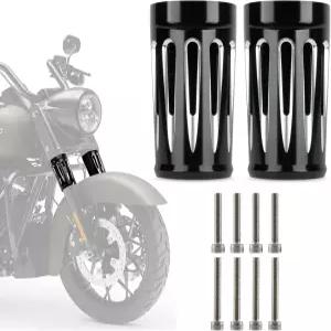 1986-2019년 투어 스트리트 글라이드 로드 일렉트라 킹 트라이크 모델용 PSLER 어퍼 포크 부트 슬라이더