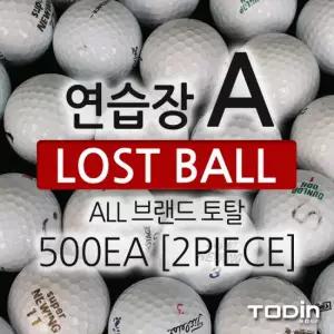 중고 골프연습장 A급 2피스 혼합 로스트볼 500알
