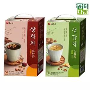 쌍화차50스틱 (무배) 담터 쌍화차 + 생강차 50스틱