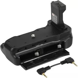 캐논 EOS 800D T7i X9i 77D 9000D 디지털 카메라와 호환되는 DSTE Pro EOS-800D 수직 배터리 그립 LP-E17