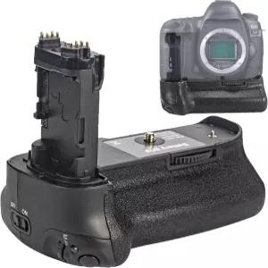 5D Mark IV 카메라용 HAPPYPOPO 배터리 그립 BG-E20 캐논 LP-E6N 충전식 리튬 이온 교체에 사용됨