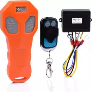 카 트럭 지프 ATV SUV 오토 5 와이어 윈치 리모컨 DC 12V 433MHZ 무선 시스템 핸드셋 방수 ( 100FT )