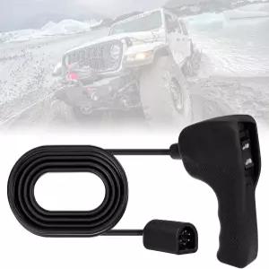 83665 WARN M8000 M12000 VR12000 Zeon 10S용 플러그인 트럭 윈치 리모컨 교체 - 포드 닷지 램 파워 웨건과