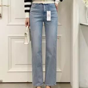 [신상오픈런]히든밴딩팬츠 스트레이트진 9부 일자청바지 (30100518)