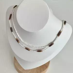 [셀러에이드]보헤미안 빈티지 코코넛나무 유니크 컬러 여름 청량한 비즈 초커