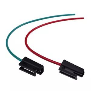타코미터 피그테일 와이어 및 HEI 디스트리뷰터 배터리와 호환되는 JZGRDN 빨간색 녹색 하네스 케이블