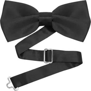 데시오뉴 조절 가능한 남성용 나비넥타이 솔리드 컬러 포멀 클래식 프리 타이 패스너 결혼식 파티 무도회