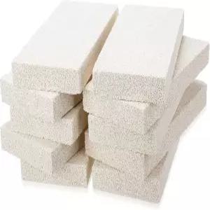 티산시 10개 단열재 2300f 등급의 화덕용 불 벽돌 대장간 열 오븐 가마 9인치 x 4.5인치 X1.25인치 금속