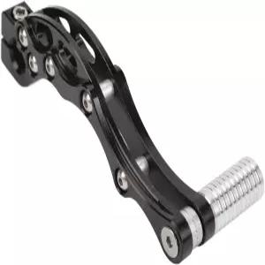 아라목스 유니버설 모터사이클 킥스타트 레버 스쿠터용 블랙 알루미늄 합금 페달 고강도 교체 스타터