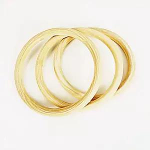 내추럴 고리 나무 링 18cm 마크라메 우드 재료 FWE1FA26