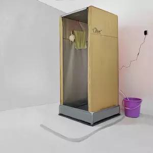 야외 간이 샤워실 화장실 탈의실 휴대용 접이식 1인용