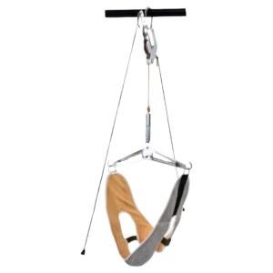 목견인기 목견인치료기 경추 디스크 바로잡기 근력 추간판탈출증 보조 보호대 기구 스트레칭