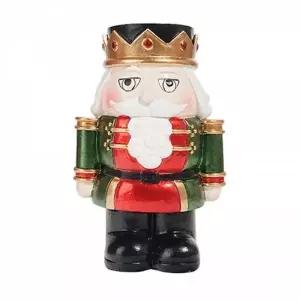 [하프클럽/셀러허브]크리스마스 호두까기 티라이트홀더 인형 촛대