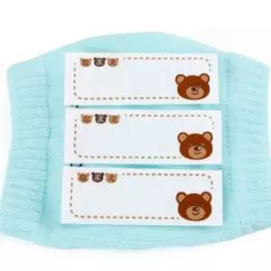 [콩심팥심]다림질 이름 스티커 아이롱택 분실방지 의류용 열전사스티커