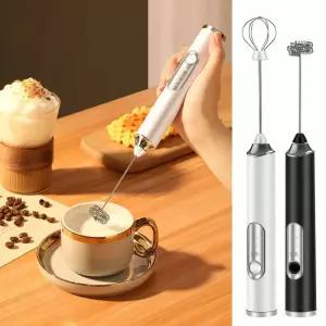 미니거품기 무선 전기 우유 Frother 계란 비터 USB 충전식 휴대용 커피 블렌더 셰이커 믹서 거품기