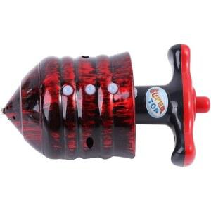 레드 라이트 업 음악 스피닝 탑, 재미있는 생일 파티 혜택, 구디 백 필러, 스타킹 스터퍼 장식